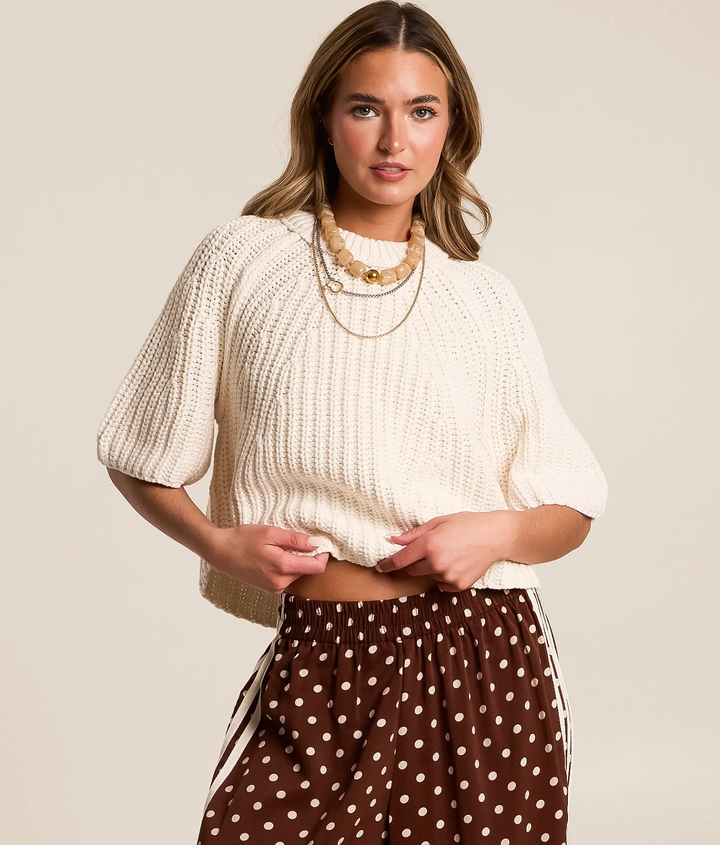 Tops | Free People Amy Sweater Ivory