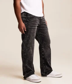 Salvage Anarchy Straight Stretch Jean Lager Clearance