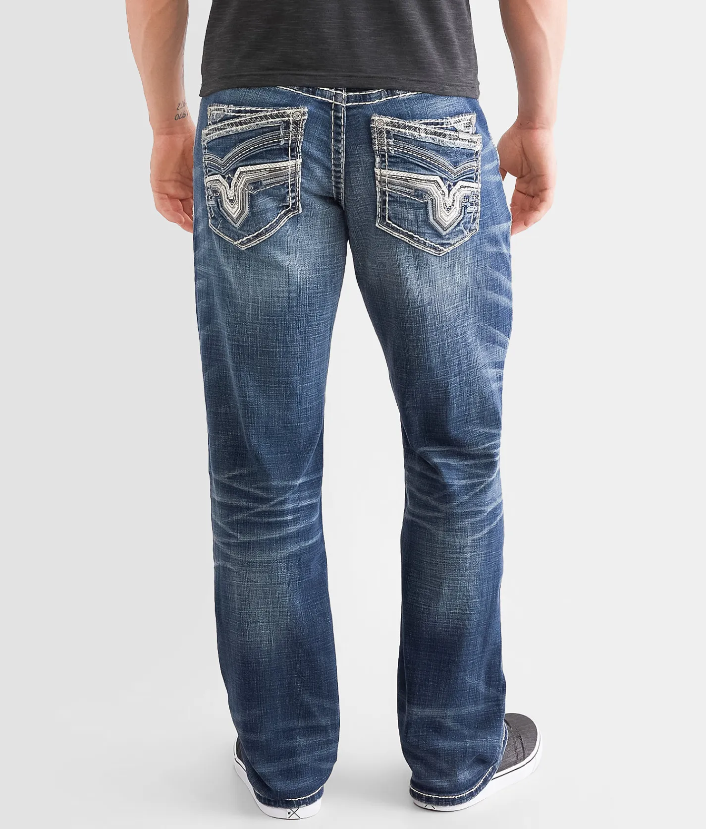 Sale Jeans|Bottoms | Salvage Anarchy Straight Stretch Jean Southwest Blvd