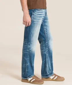Bottoms|Jeans | Salvage Anarchy Straight Stretch Jean Golden Ember