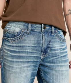Bottoms|Jeans | Salvage Anarchy Straight Stretch Jean Golden Ember