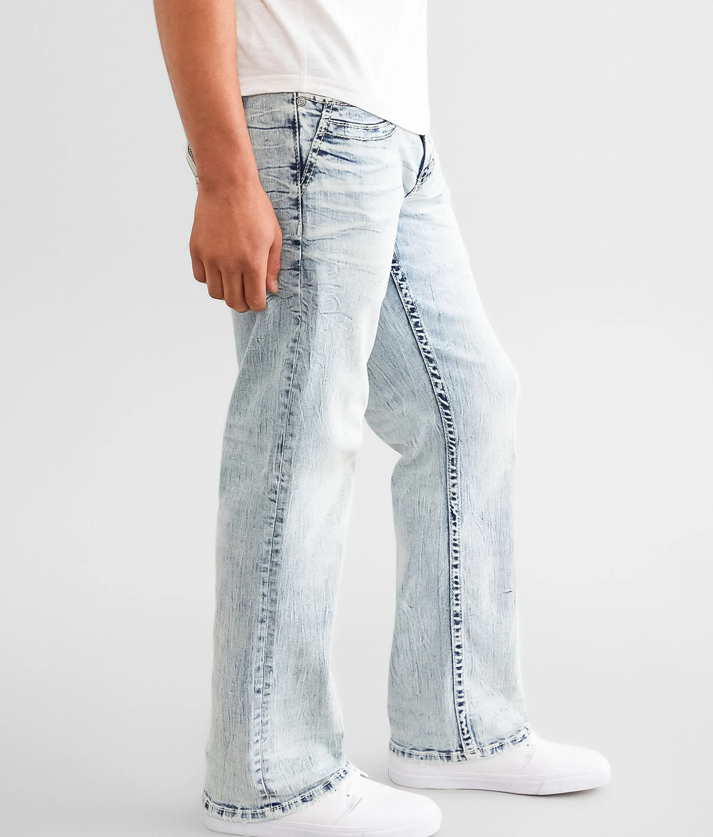 Salvage Anarchy Straight Stretch Jean Space Camper Best