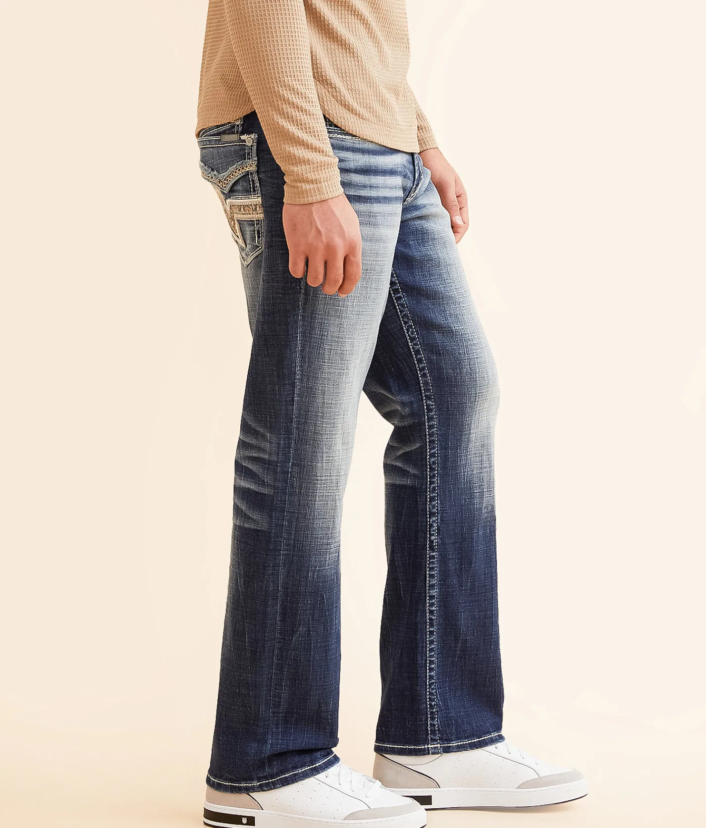 Sale Jeans|Bottoms | Salvage Anarchy Straight Stretch Jean Titanoboa