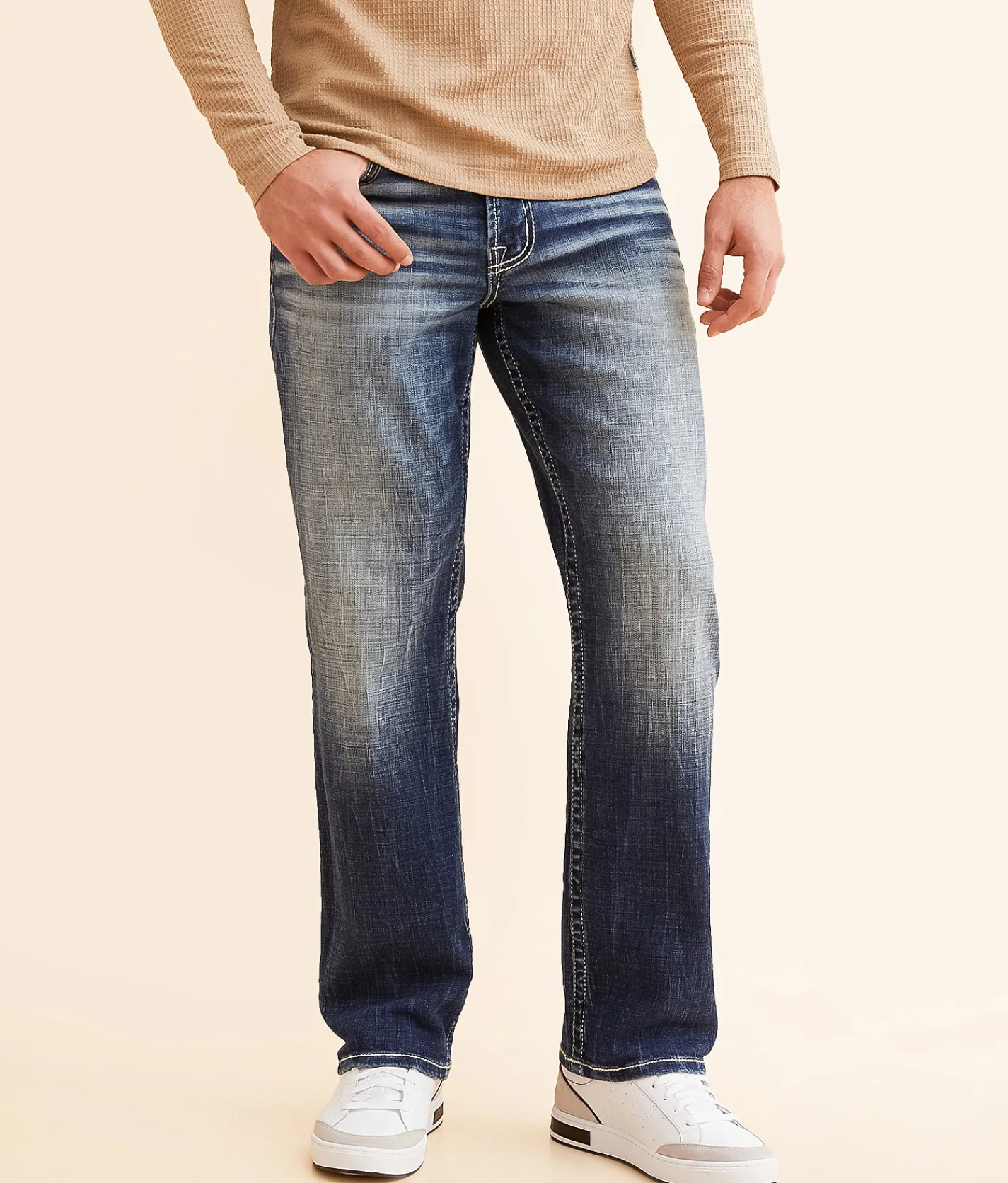 Sale Jeans|Bottoms | Salvage Anarchy Straight Stretch Jean Titanoboa