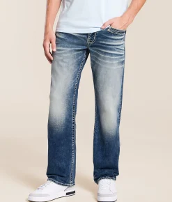 Salvage Anarchy Straight Stretch Jean Wanderlust Ale Discount