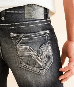 Salvage Anarchy Straight Stretch Jean Churo Grande New