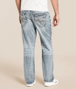 Salvage Anarchy Straight Stretch Jean Carrel Aged Best