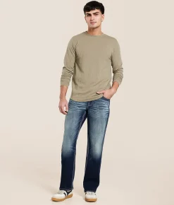 Salvage Anarchy Straight Stretch Jean Mystic Brew Discount