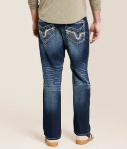 Salvage Anarchy Straight Stretch Jean Mystic Brew Discount