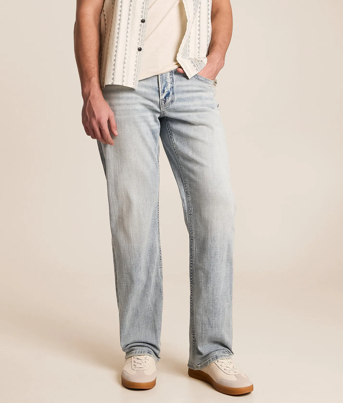 Bottoms | Salvage Anarchy Straight Stretch Jean Grand Canyon