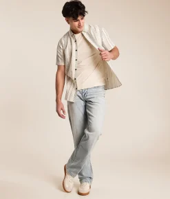 Salvage Anarchy Straight Stretch Jean Grand Canyon Discount