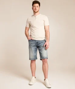Bottoms|Shorts | Salvage Anarchy Stretch Short Biscayne