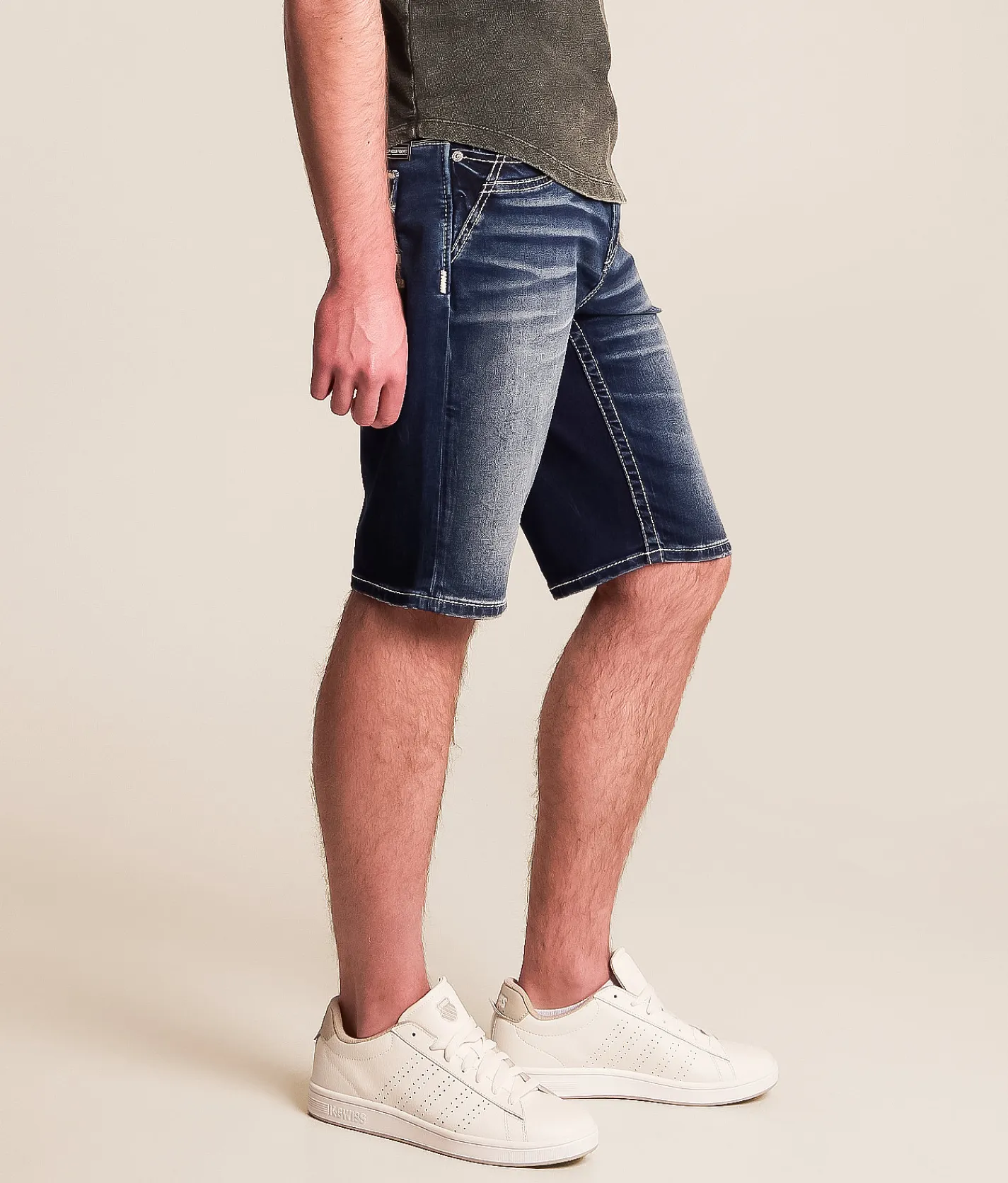 Bottoms|Shorts | Salvage Anarchy Stretch Short Neon Nights