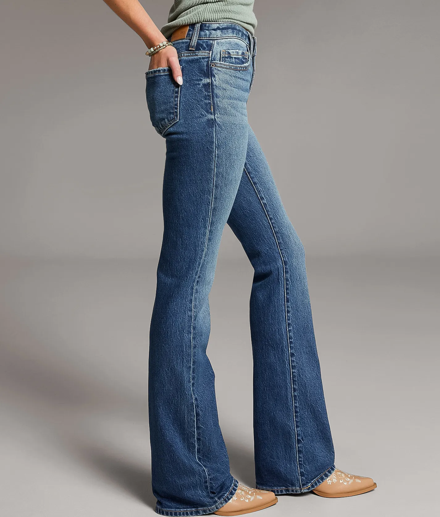 BKE Andi Boot Stretch Jean Bullman