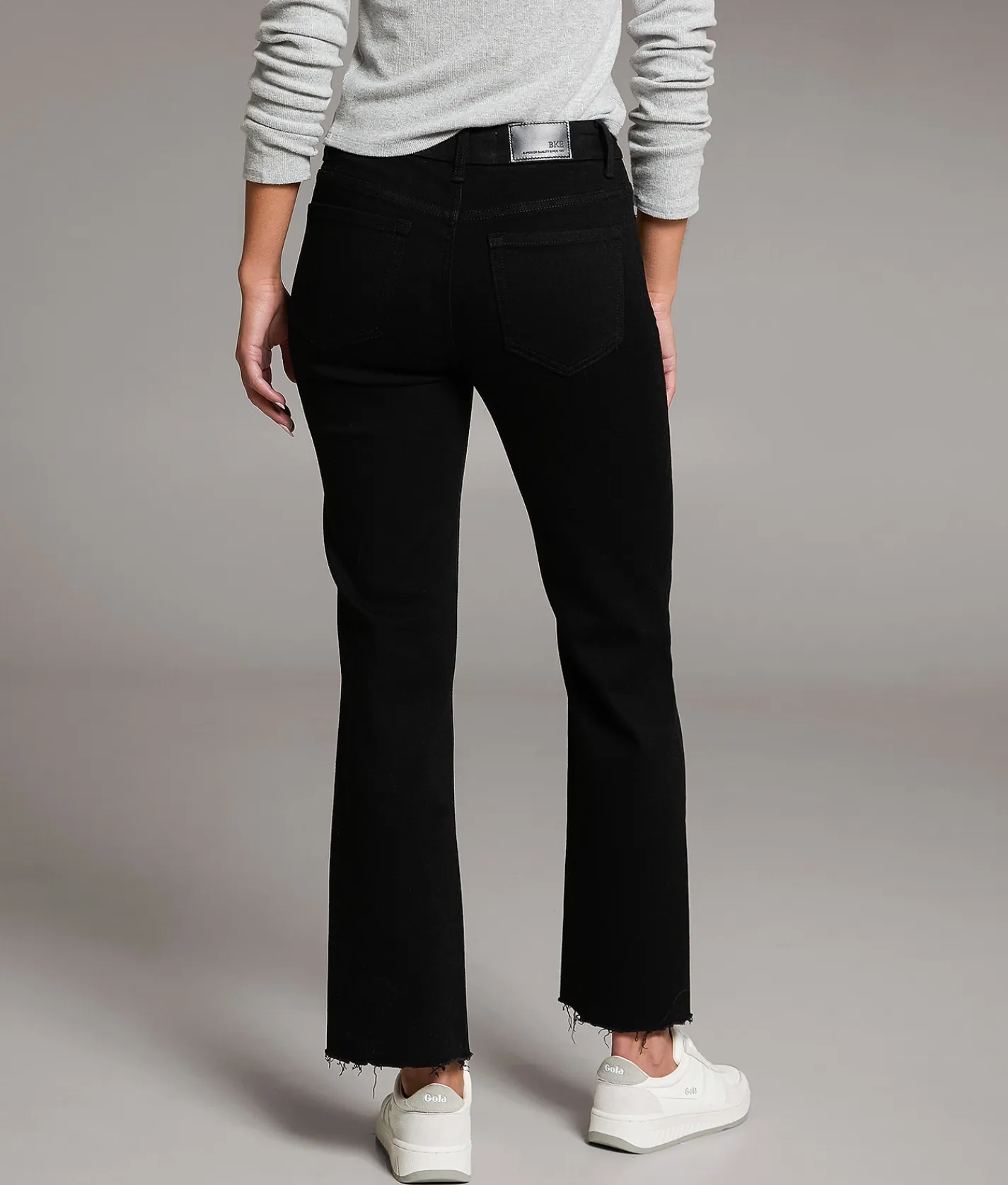 Jeans|Bke Jeans | BKE Andi Cropped Straight Stretch Jean Black