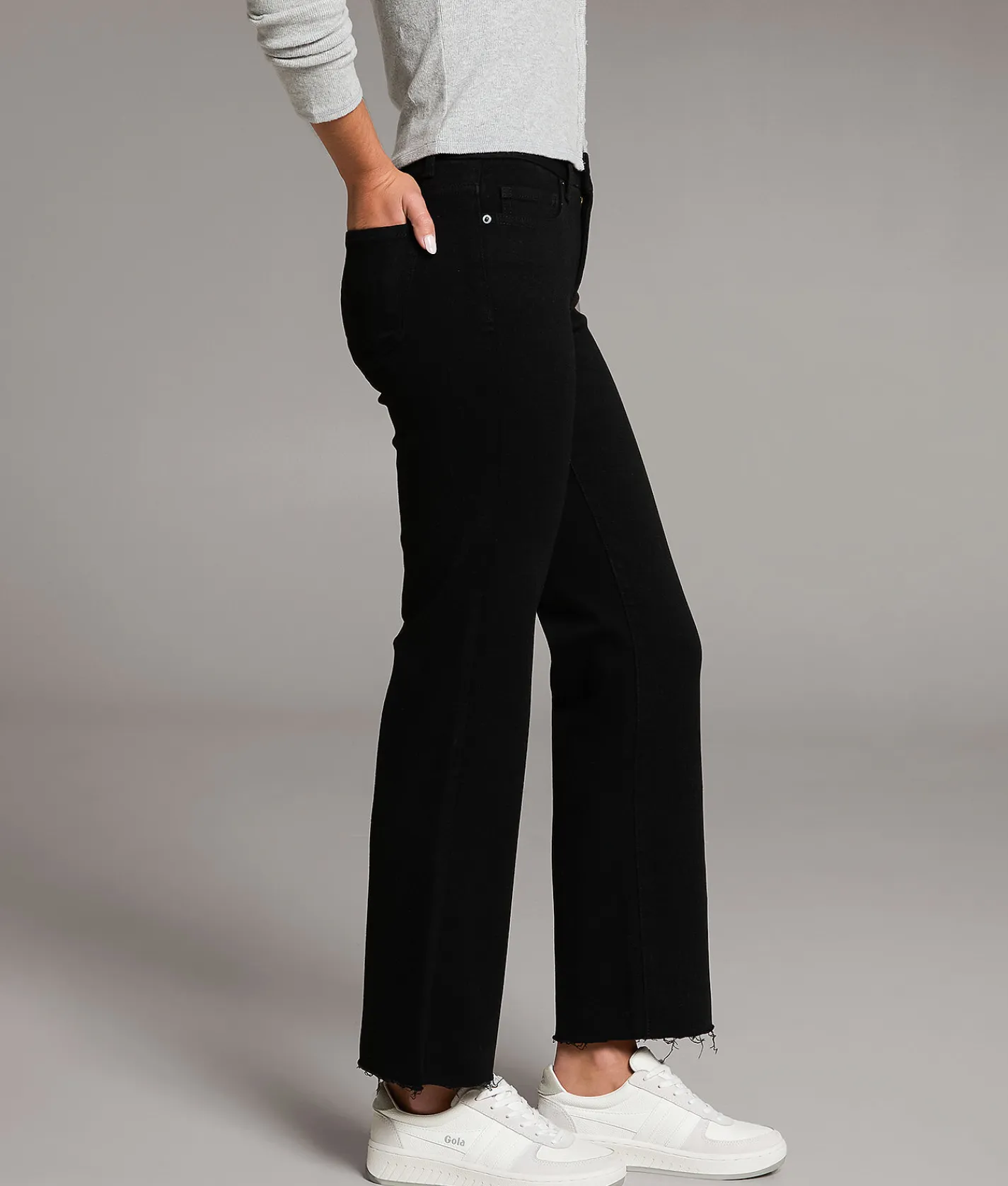 Jeans|Bke Jeans | BKE Andi Cropped Straight Stretch Jean Black