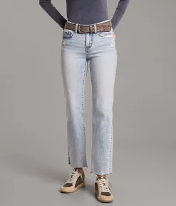 BKE Andi Cropped Straight Stretch Jean Senger 3 Outlet