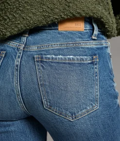 BKE Andi Cropped Straight Stretch Cuffed Jean Pacheco Best