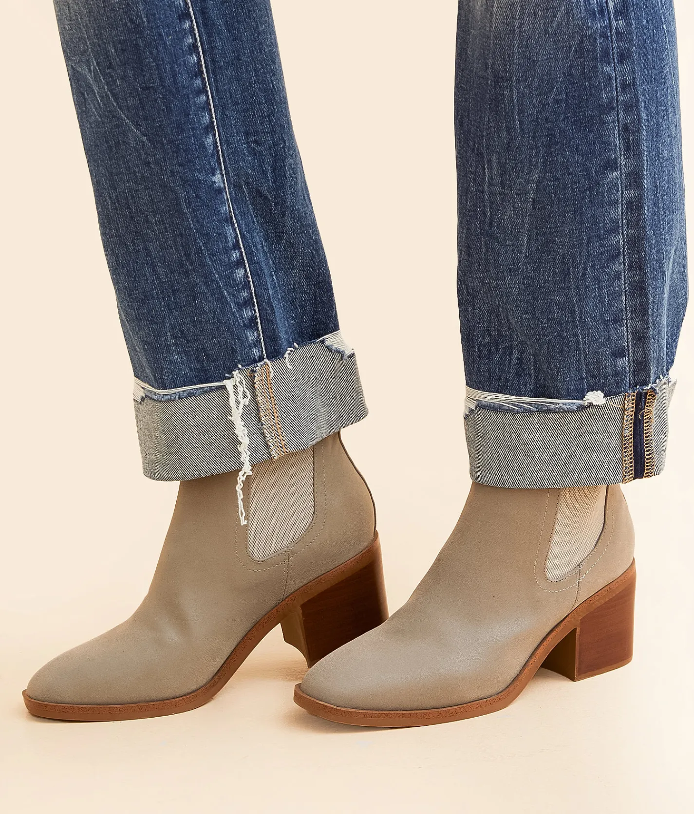 Jeans|Bke Jeans | BKE Andi Cropped Straight Stretch Cuffed Jean Velez 2