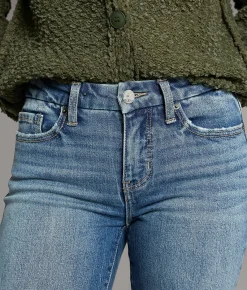 Jeans|Bottoms | BKE Andi Cropped Straight Stretch Cuffed Jean Pacheco