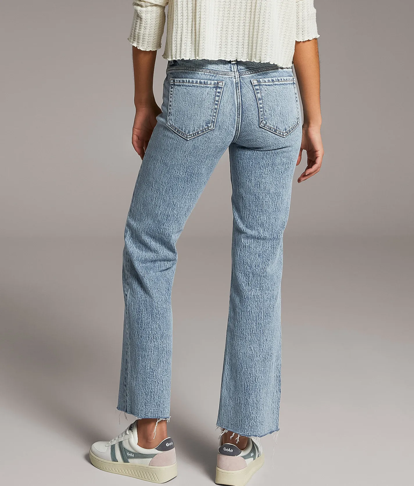 BKE Andi Cropped Straight Stretch Jean Winter Best