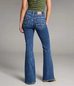 BKE Andi Flare Stretch Jean Cerney 2 Clearance
