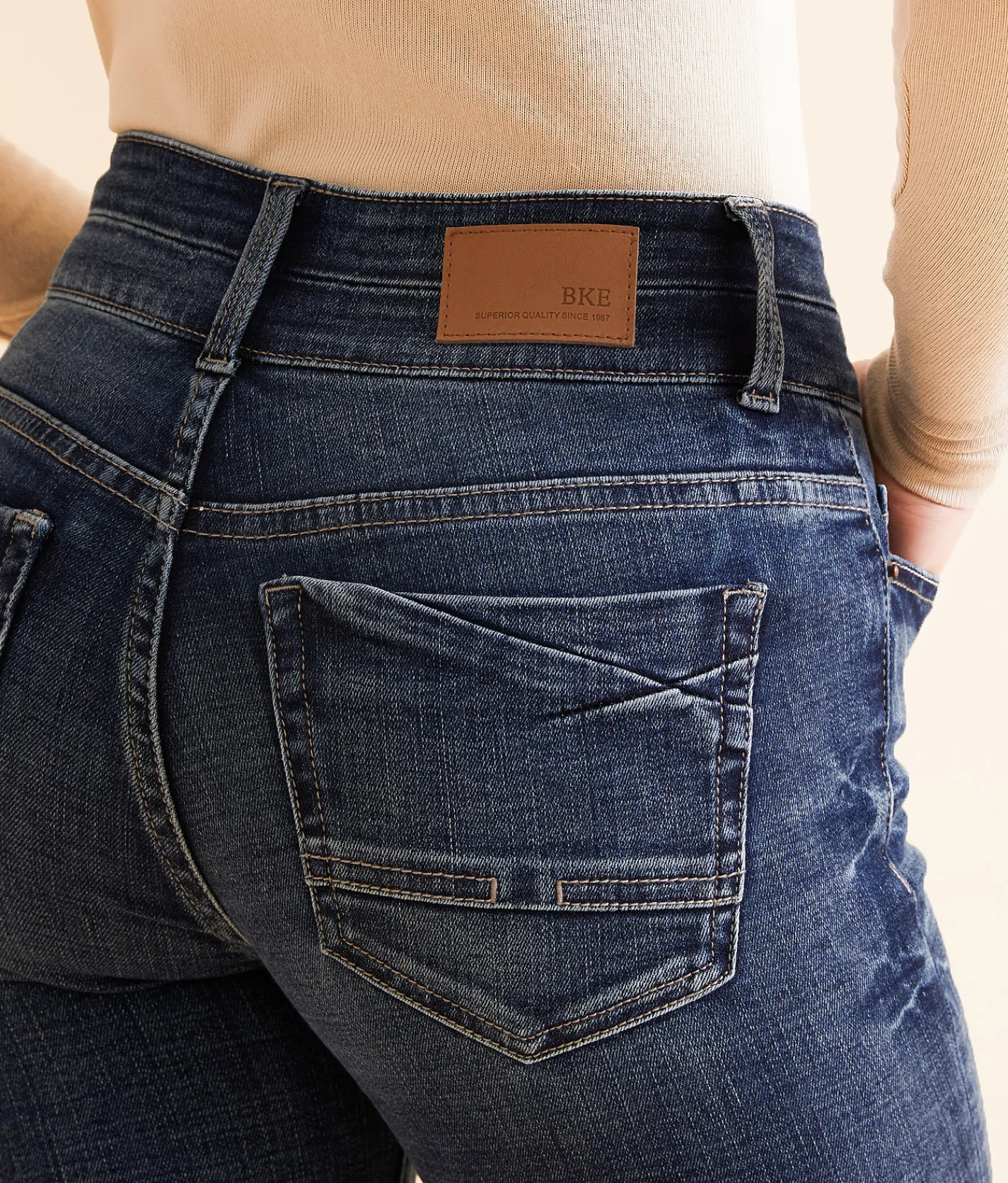 Jeans|Bottoms | BKE Andi Straight Stretch Jean Wagino