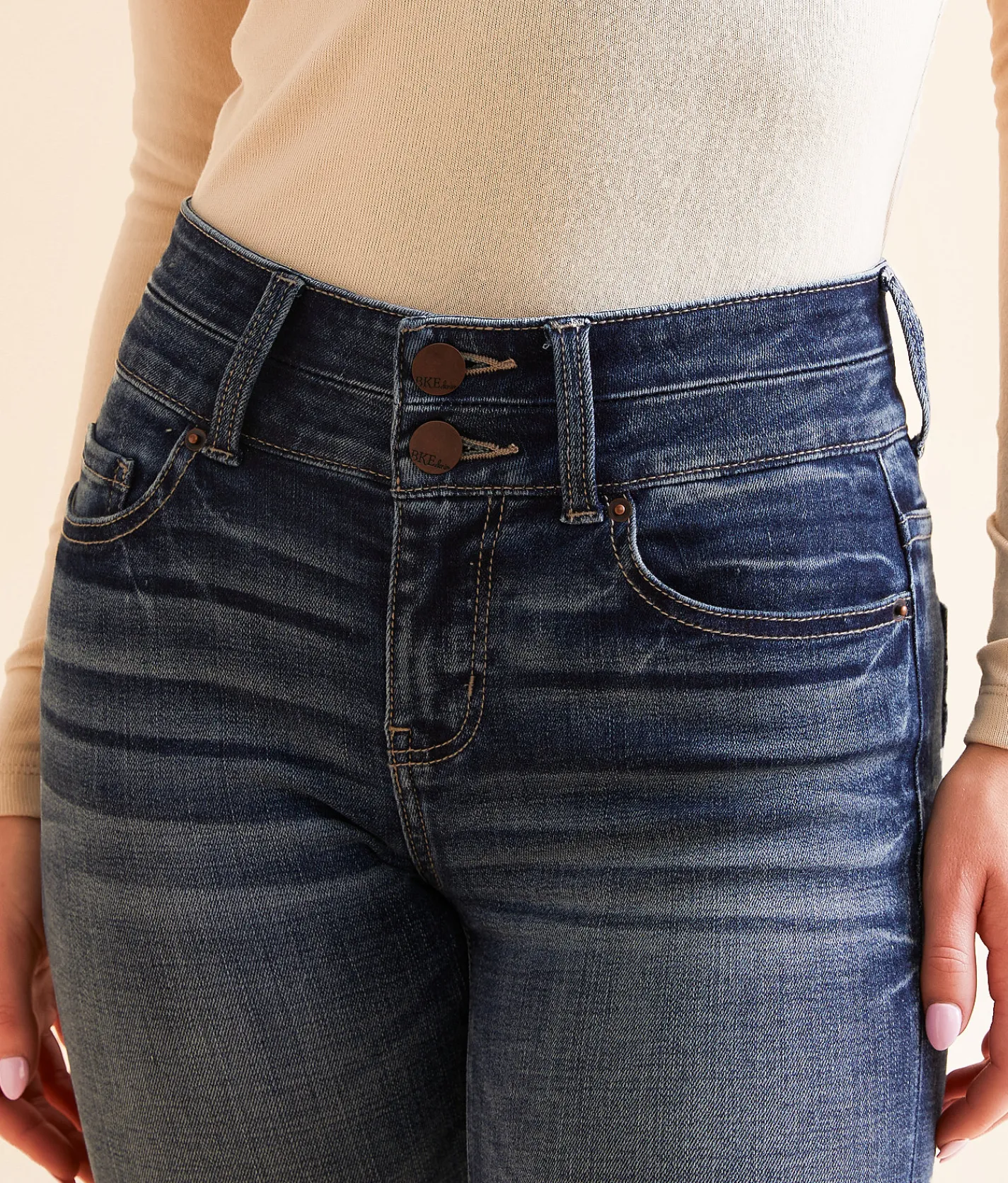 Jeans|Bottoms | BKE Andi Straight Stretch Jean Wagino