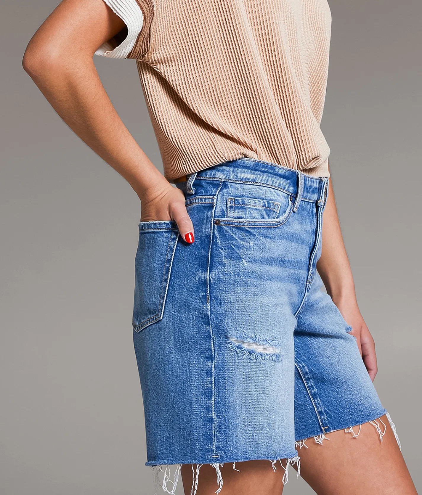 Bottoms|Shorts | BKE Andi Stretch Short Reinke
