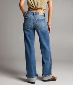Jeans|Bke Jeans | BKE Andi Wide Leg Stretch Cuffed Jean Maronge
