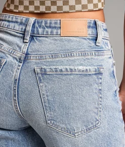 BKE Andi Wide Leg Stretch Jean Aguillar Clearance