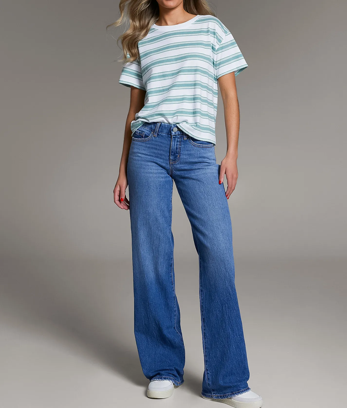Jeans|Bottoms | BKE Andi Wide Leg Stretch Jean Pointer