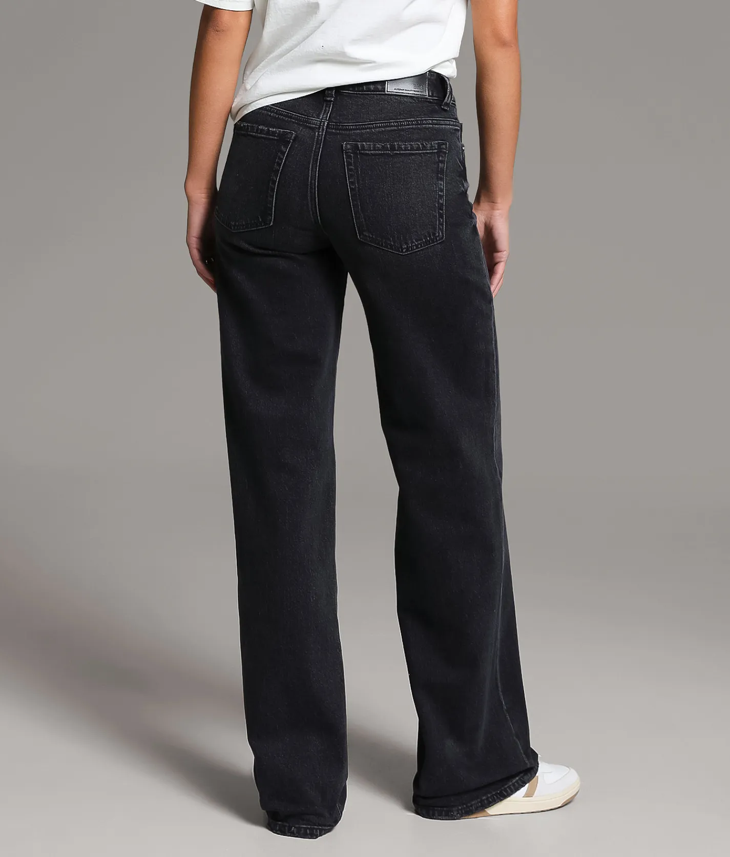 Jeans|Bke Jeans | BKE Andi Wide Leg Stretch Jean Washed Black