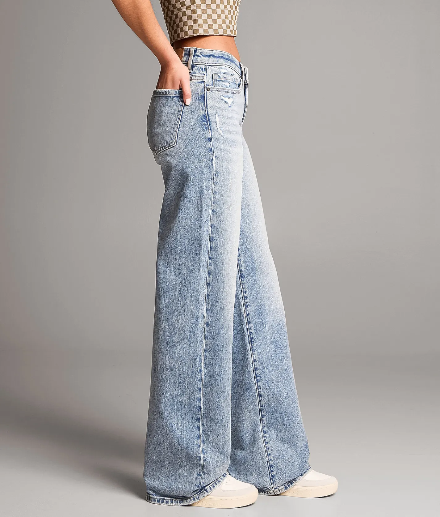Jeans|Bottoms | BKE Andi Wide Leg Stretch Jean Aguillar