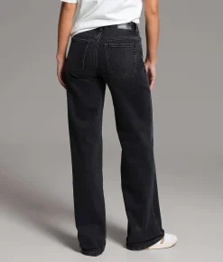 BKE Andi Wide Leg Stretch Jean Washed Black Best