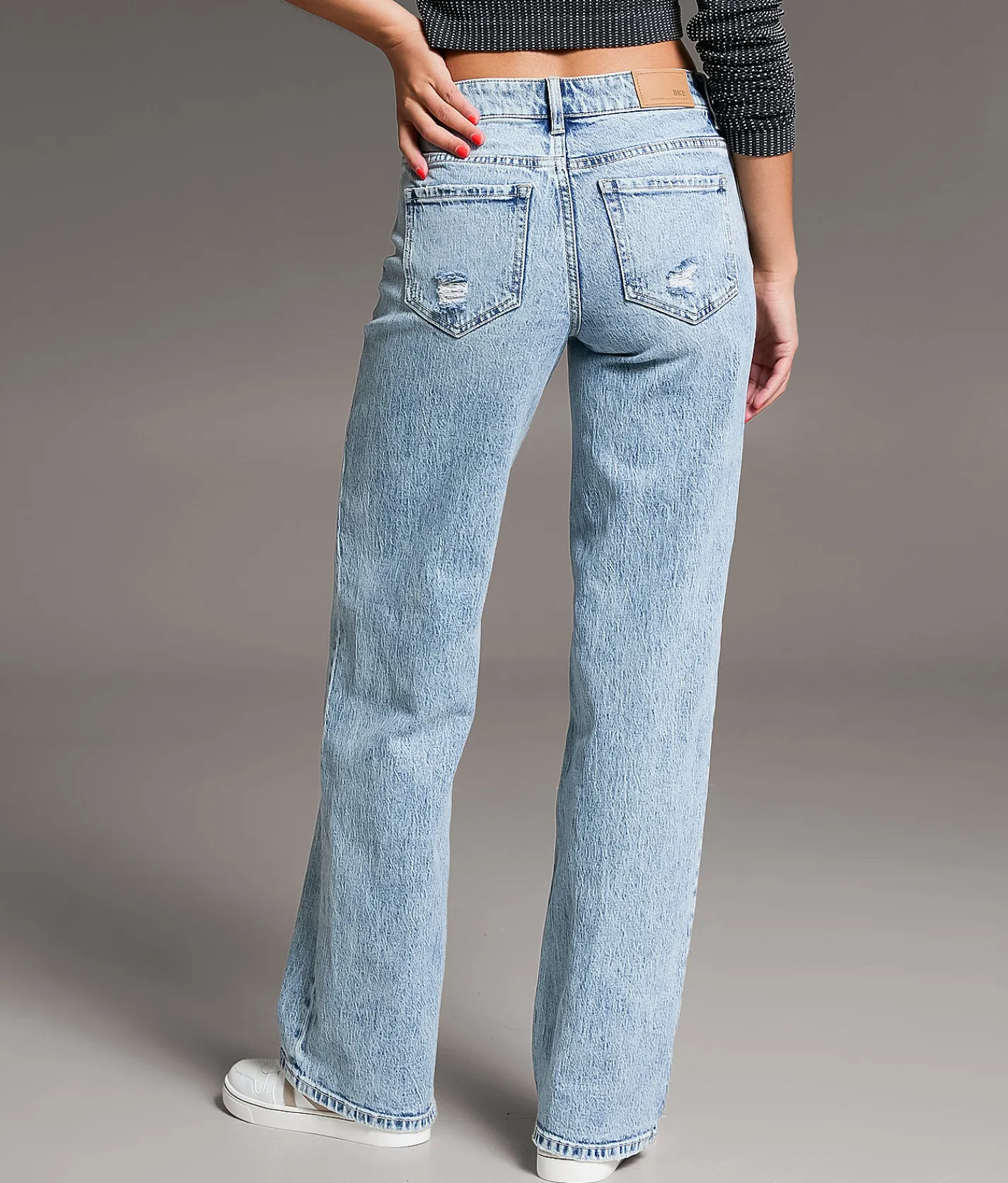 BKE Andi Wide Leg Stretch Jean Osborne Outlet
