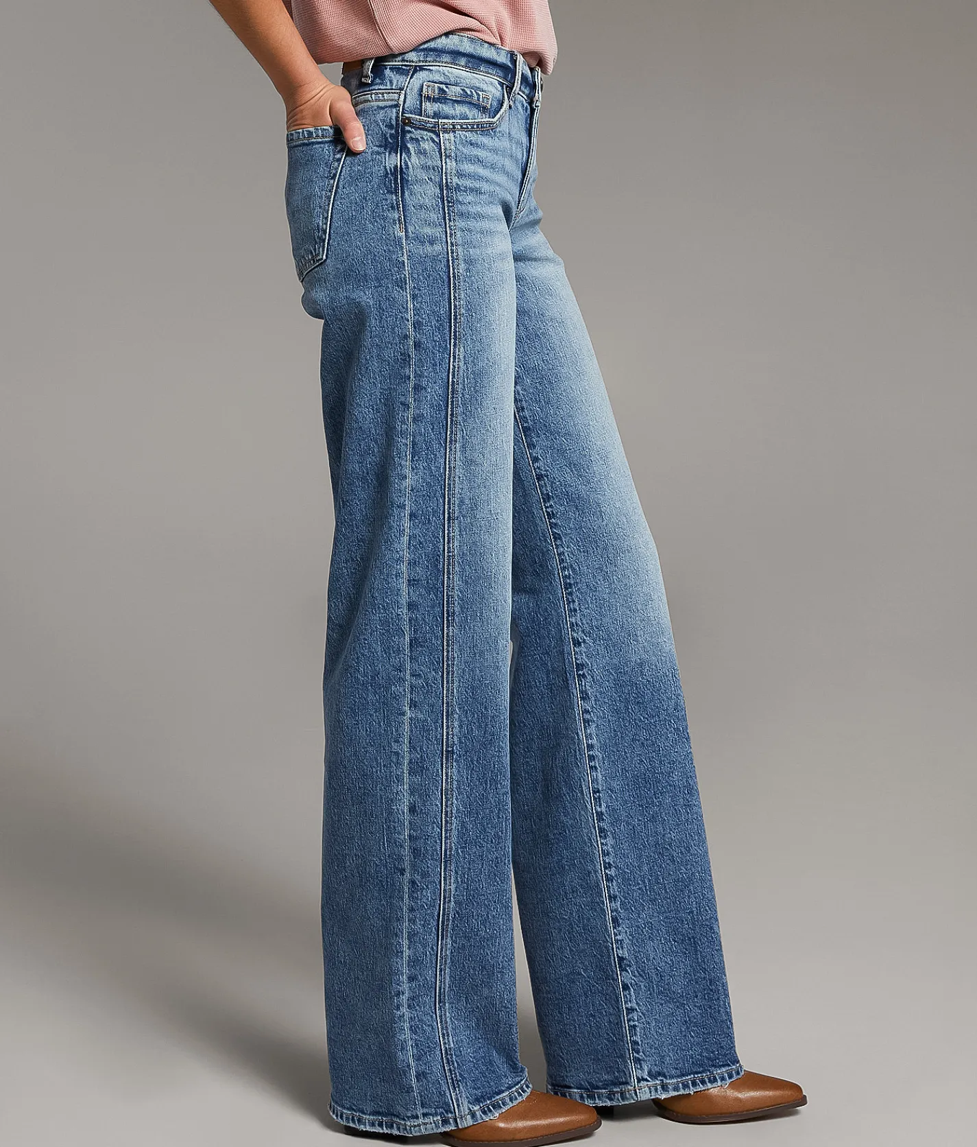 Jeans|Bottoms | BKE Andi Wide Leg Stretch Jean Strock