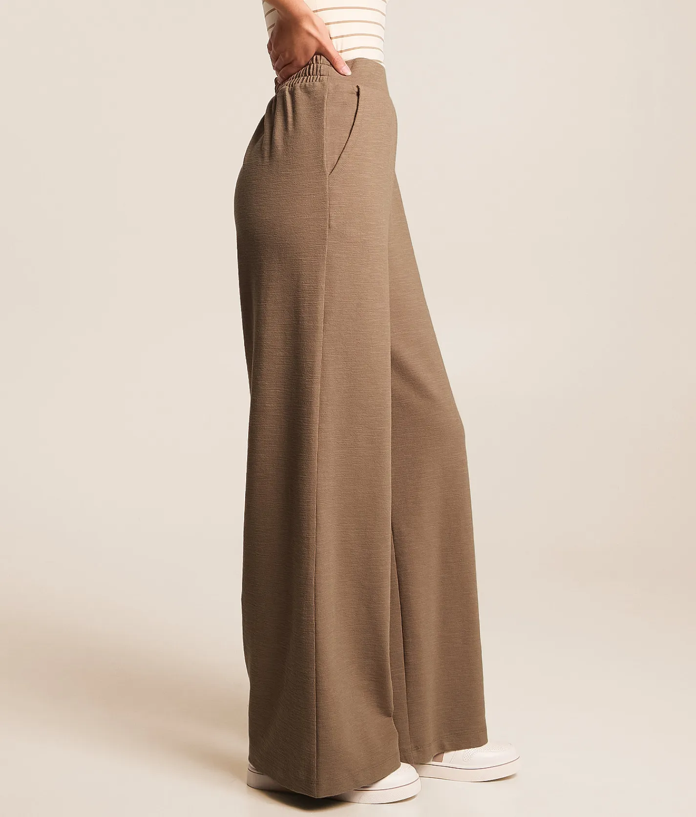 Bottoms | Z Supply Andre Wide Leg Pant Milkshake