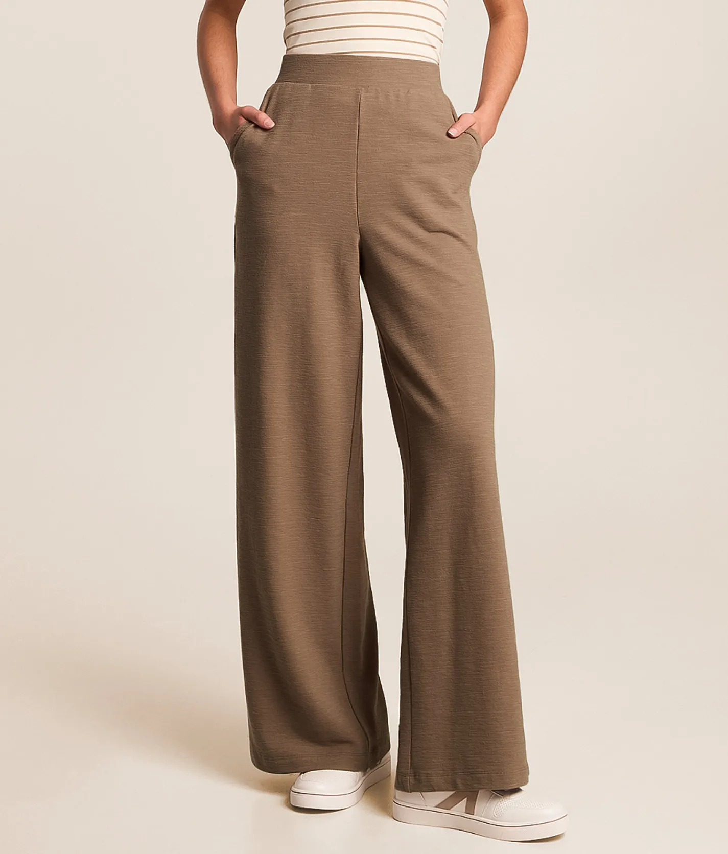 Bottoms | Z Supply Andre Wide Leg Pant Milkshake
