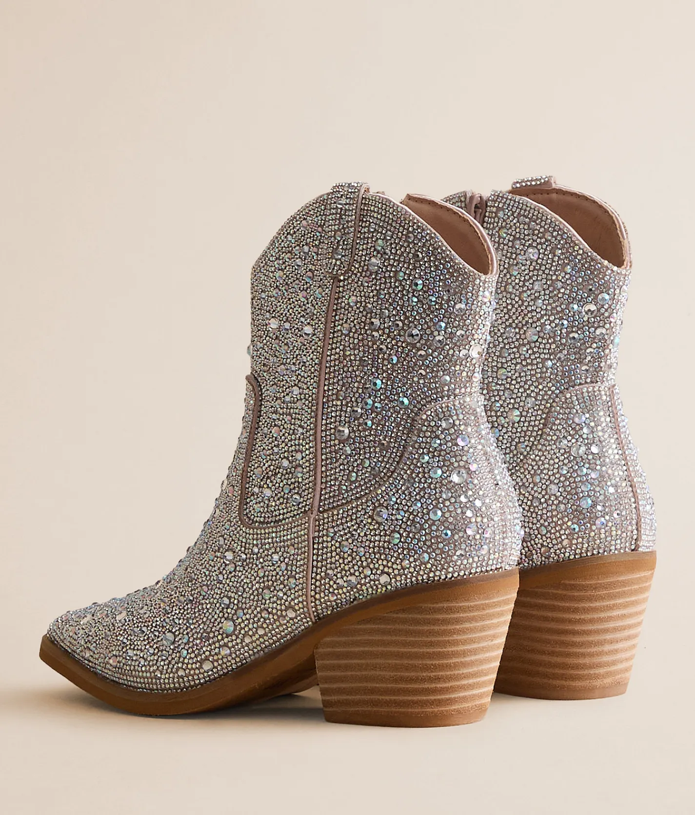 Shoes | Mi.iM Angel Glitz Western Boot Silver