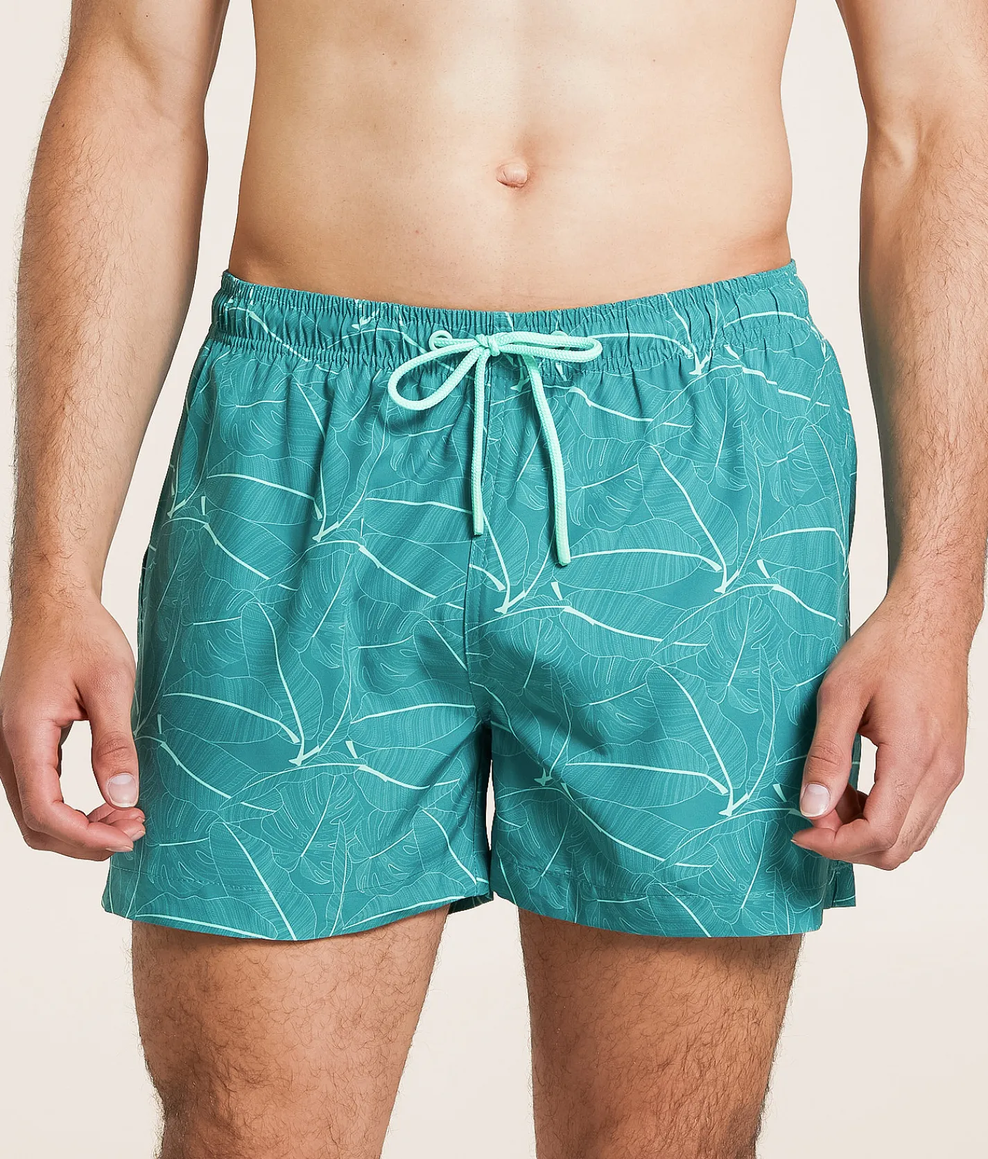 Bottoms|Swimwear | Sunset x Vine Angelo Swim Trunks Blue Spruce