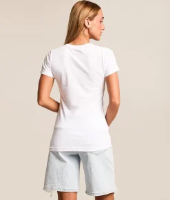 Tops | Sullen Angels Snake Rose T-Shirt White