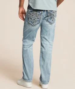 Bottoms|Jeans | Rock Revival Antares Relaxed Taper Stretch Jean Antares EQ202