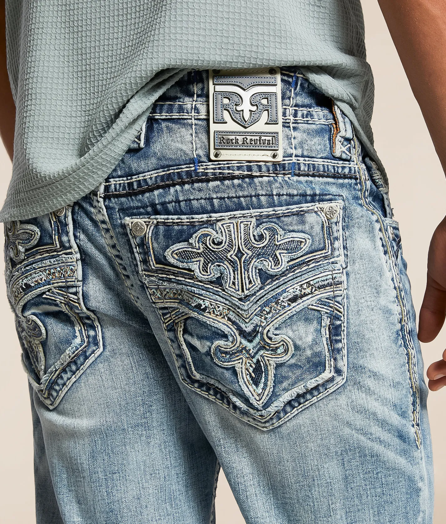 Rock Revival Antares Relaxed Taper Stretch Jean Antares EQ202 Sale