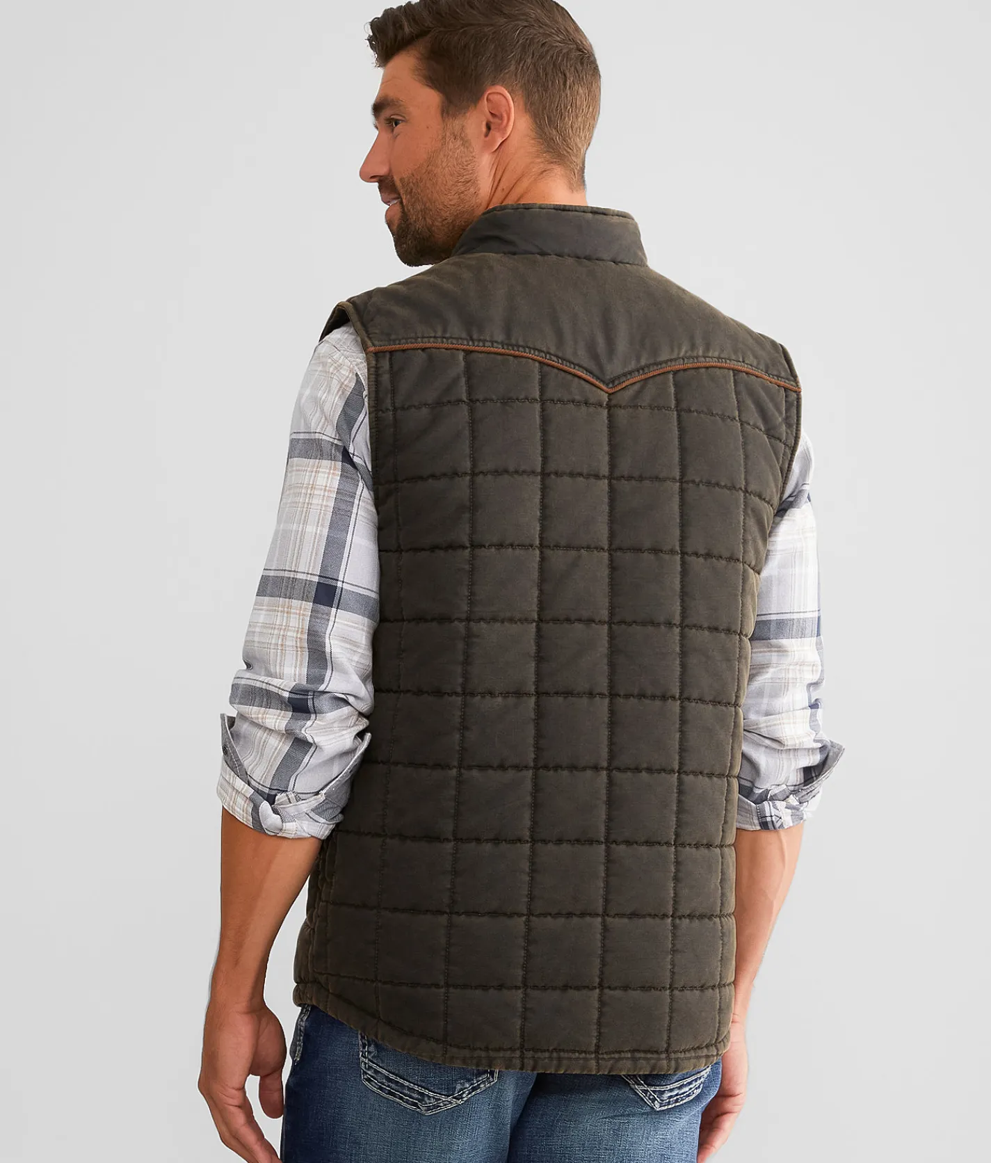 Coats & Jackets | BKE Antique Puffer Vest Brown