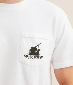 Old Row 80's Camo T-Shirt White Outlet