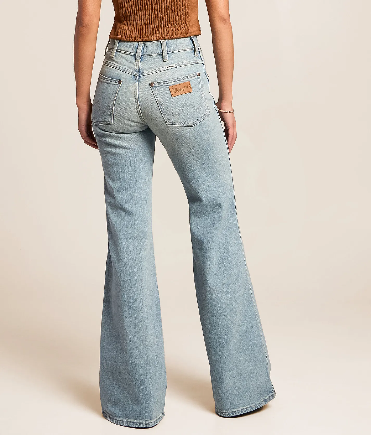Bottoms | Wrangler® 70's Flare Stretch Jean Golden Daze