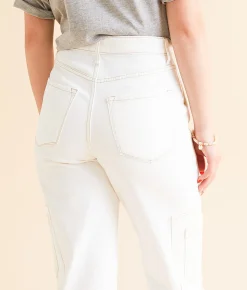 Jeans|Bottoms | KanCan Signature 90's Wide Leg Cargo Stretch Jean Lisa