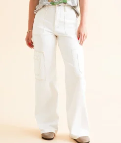 Jeans|Bottoms | KanCan Signature 90's Wide Leg Cargo Stretch Jean Lisa
