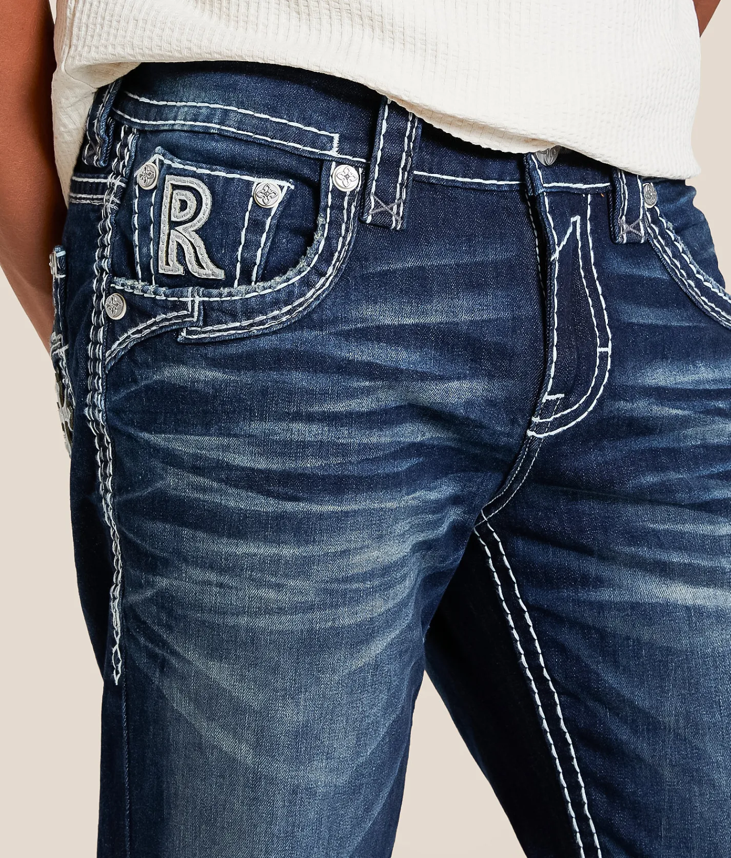 Rock Revival Jeans|Jeans | Rock Revival Aran Straight Stretch Jean Aran J200
